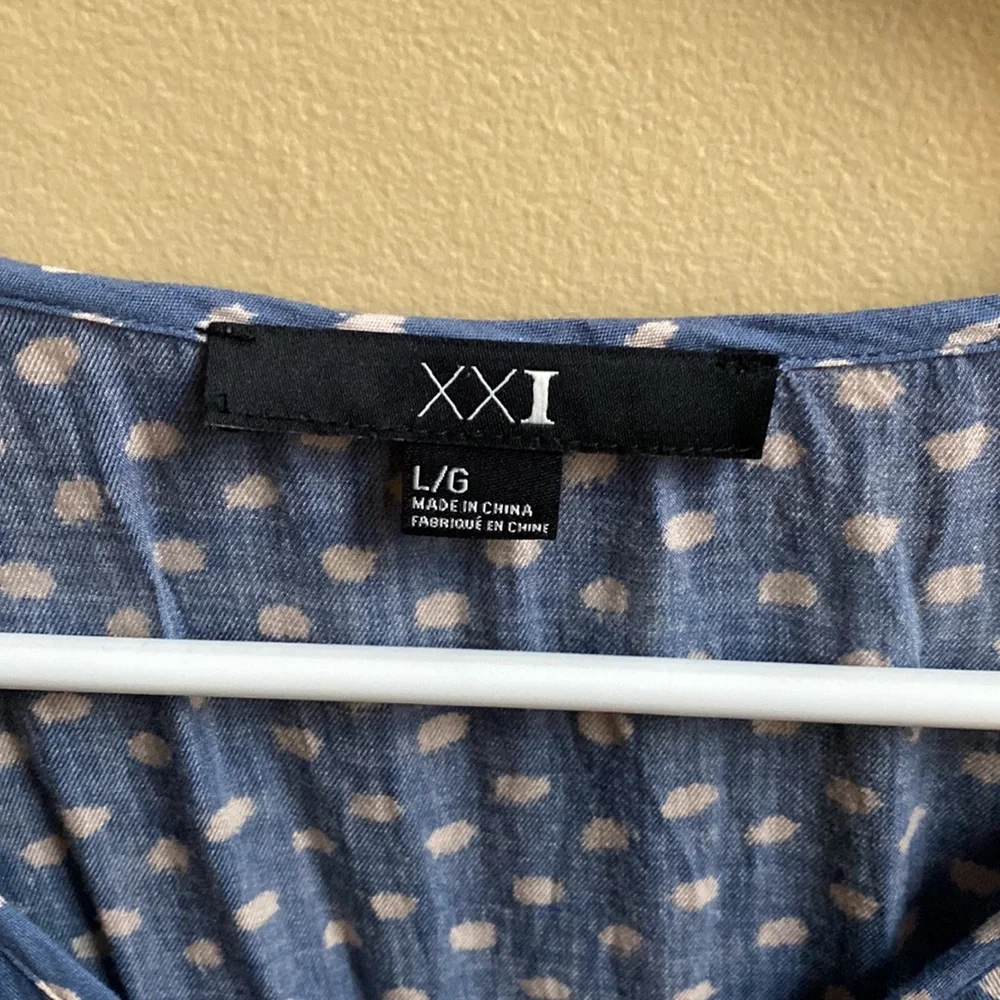 Blue polka dot tunic - Picture 2 of 4